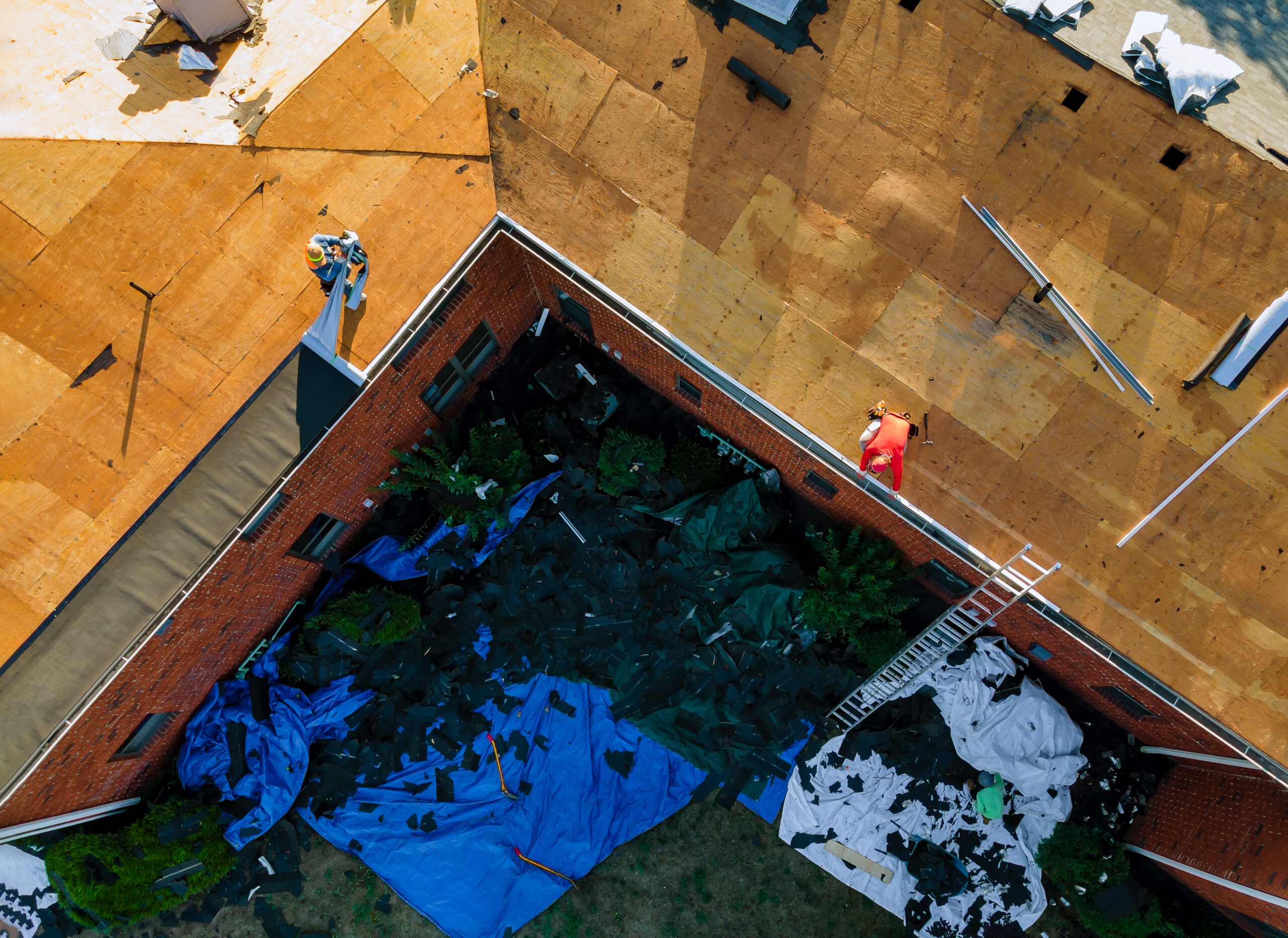 Emergency roof repairs